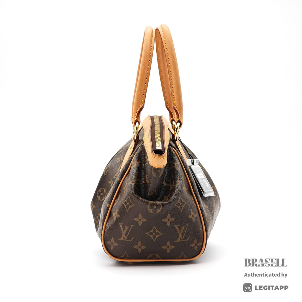 LOUIS VUITTON Monogram Tivoli PM M40143 Handbag Brown【ImportFeeFREE】