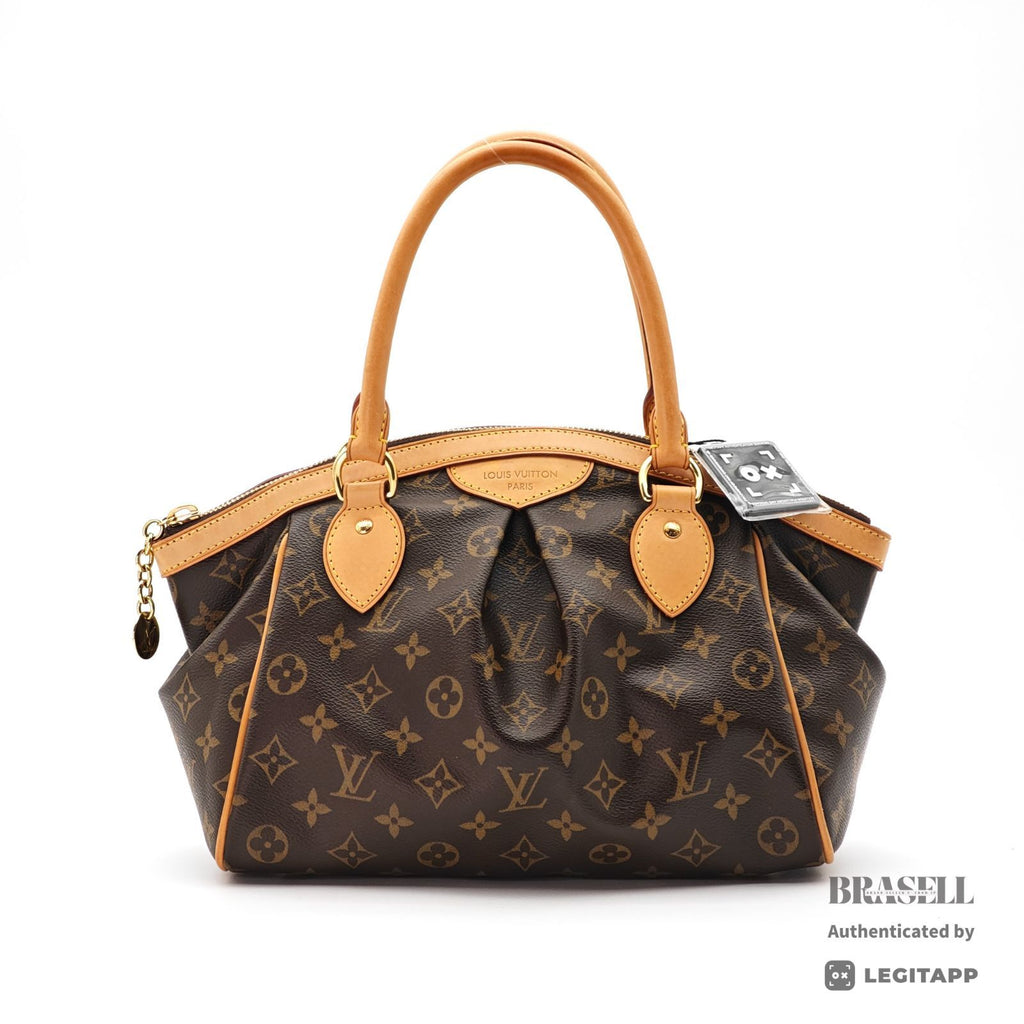 LOUIS VUITTON Monogram Tivoli PM M40143 Handbag Brown【ImportFeeFREE】