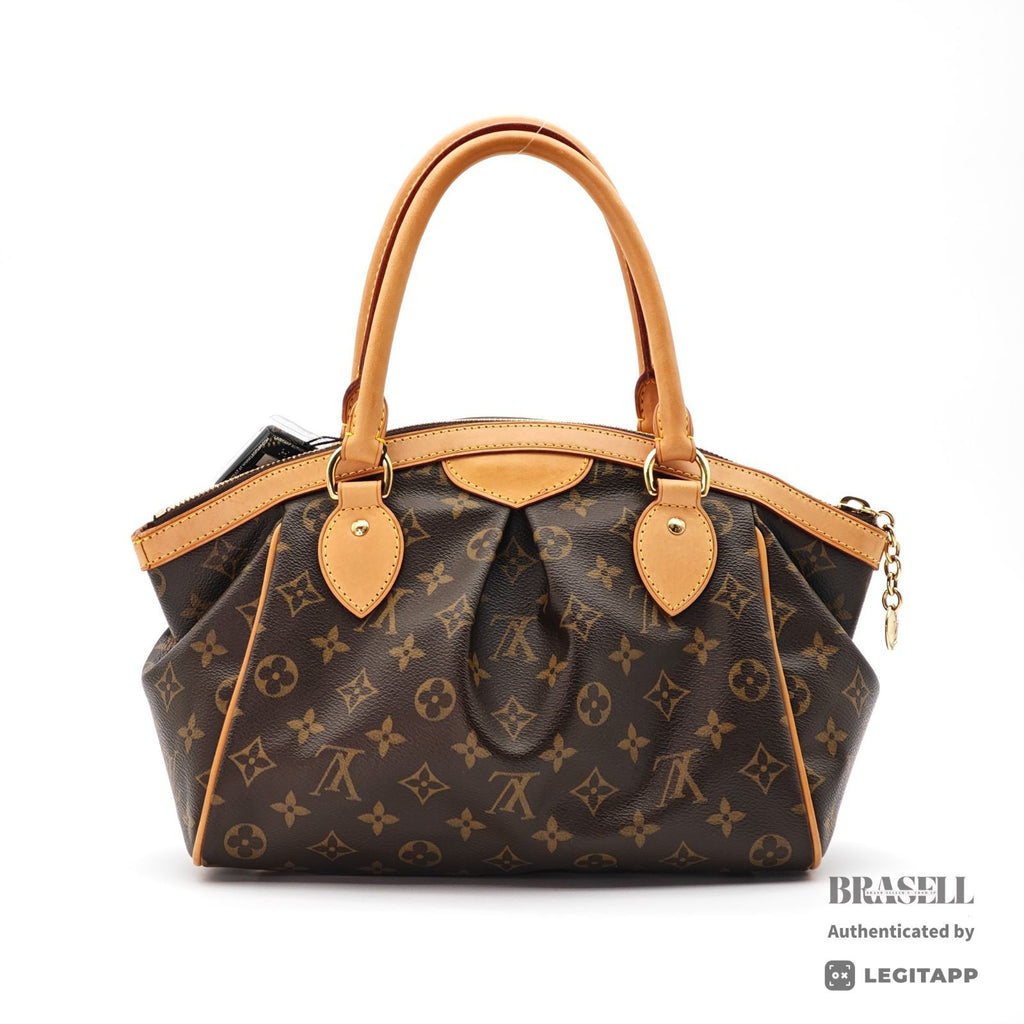 LOUIS VUITTON Monogram Tivoli PM M40143 Handbag Brown【ImportFeeFREE】
