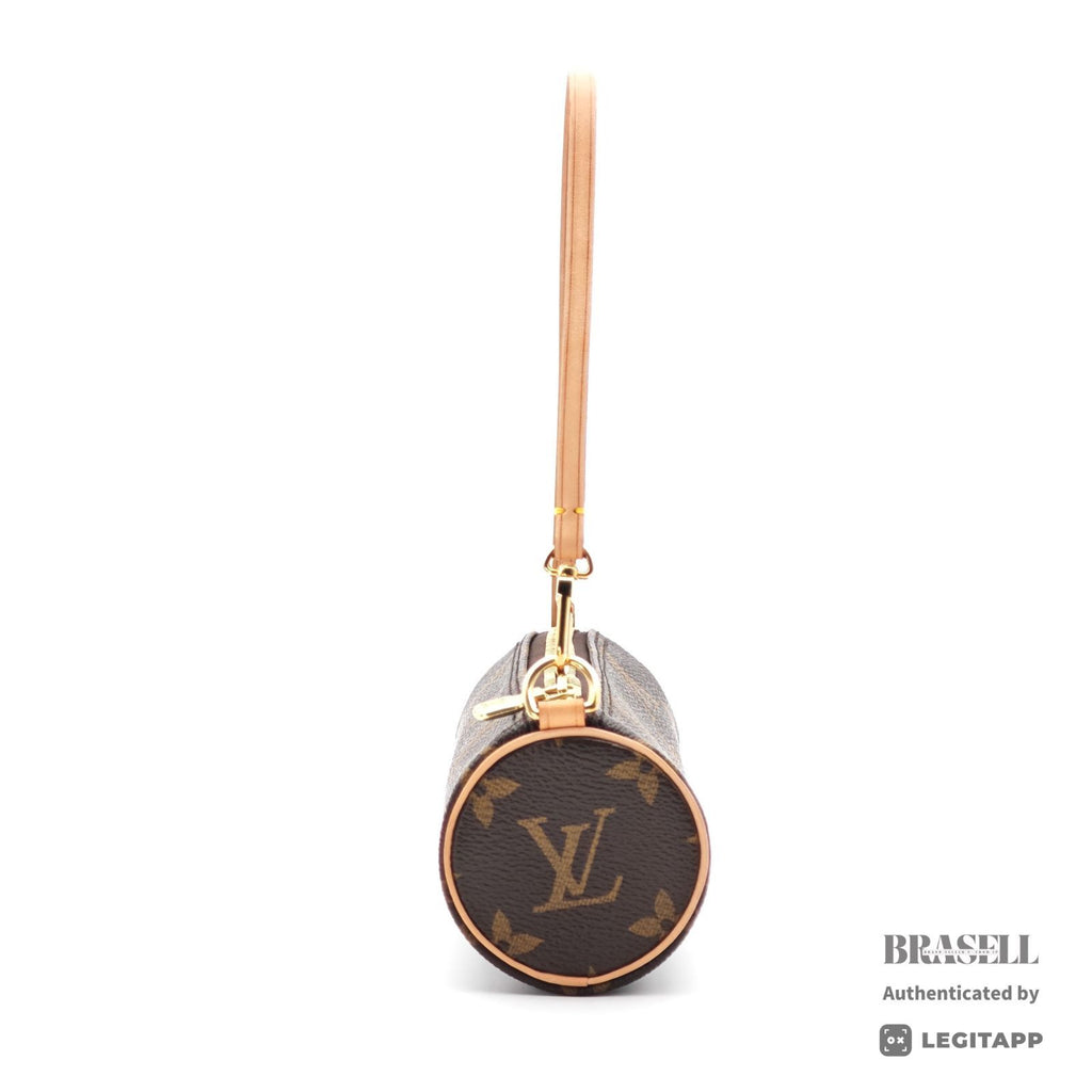 LOUIS VUITTON Monogram Papillon 30 M51385 Handbag Brown w/Pouch【ImportFeeFREE】