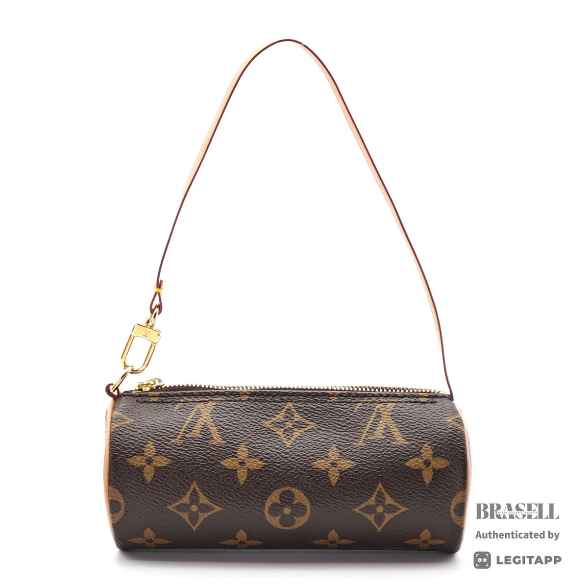 LOUIS VUITTON Monogram Papillon 30 M51385 Handbag Brown w/Pouch【ImportFeeFREE】