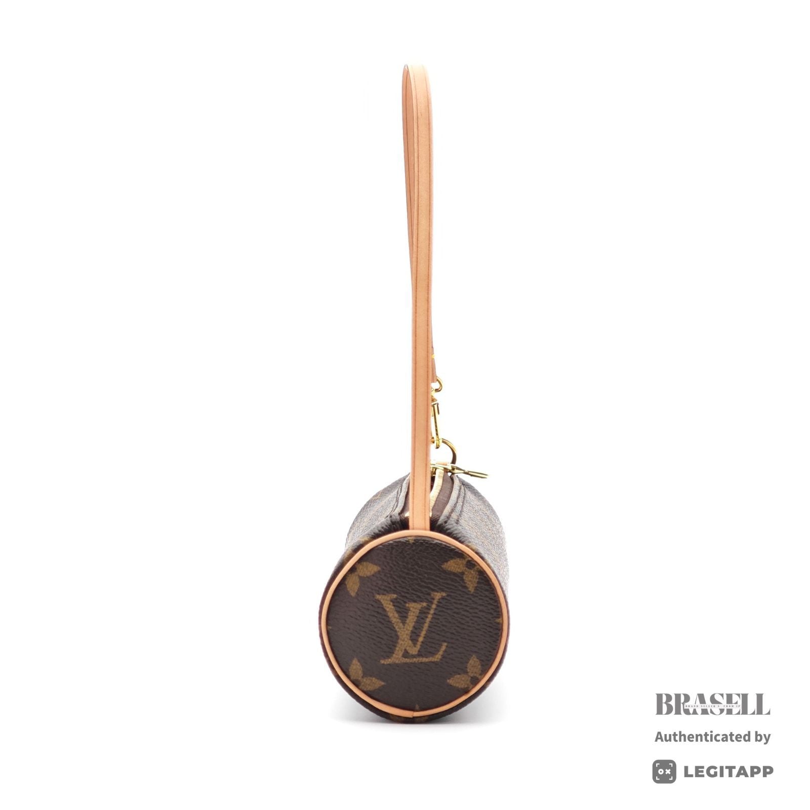LOUIS VUITTON Monogram Papillon 30 M51385 Handbag Brown w/Pouch【ImportFeeFREE】