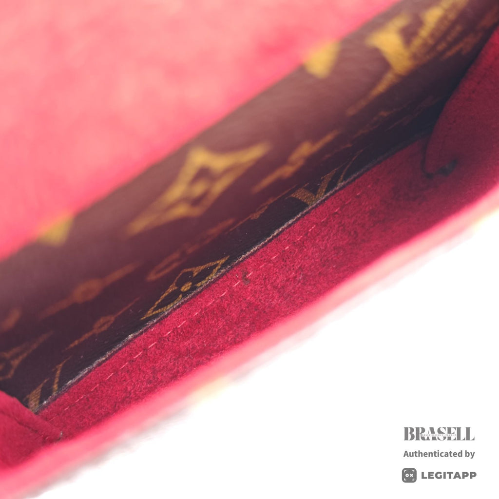 LOUIS VUITTON Monogram Vivacite MM M51164 Handbag Brown【ImportFeeFREE】