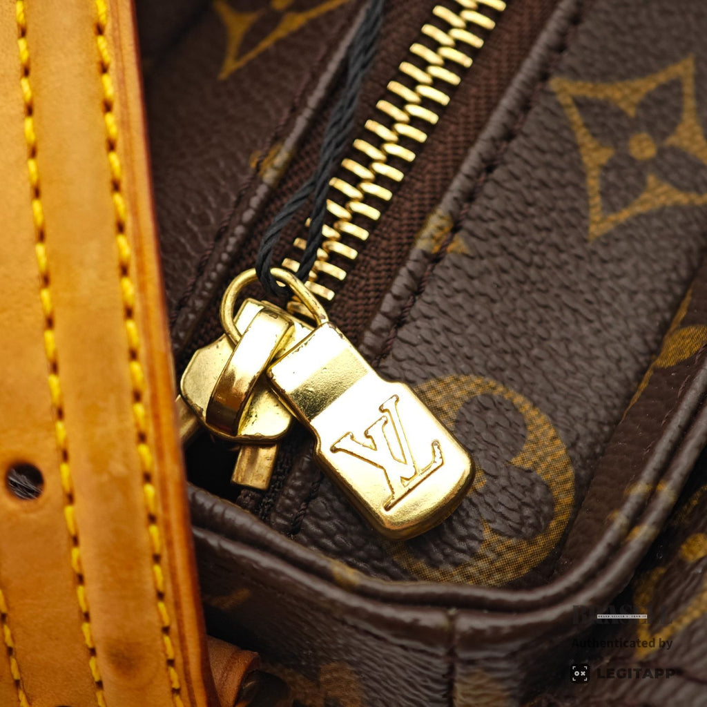 LOUIS VUITTON Monogram Vivacite MM M51164 Handbag Brown【ImportFeeFREE】