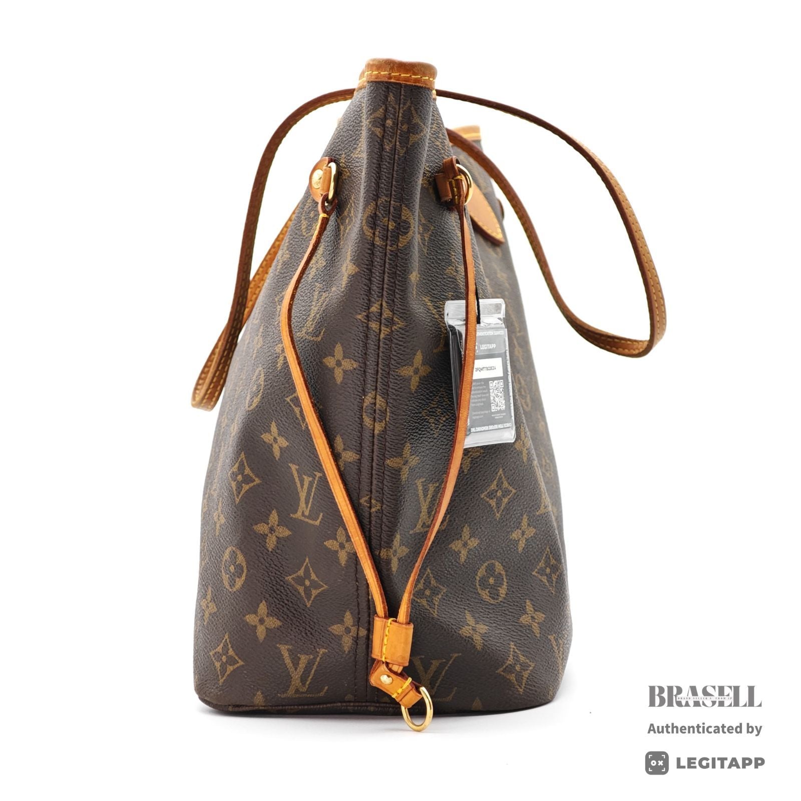 LOUIS VUITTON Monogram Neverfull MM M40156 Tote Bag Brown 【ImportFeeFREE】