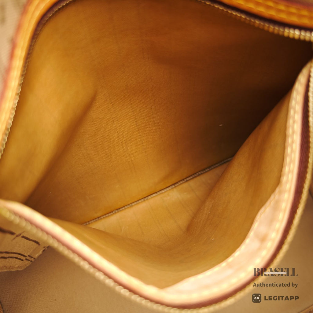LOUIS VUITTON Monogram Neverfull MM M40156 Tote Bag Brown 【ImportFeeFREE】