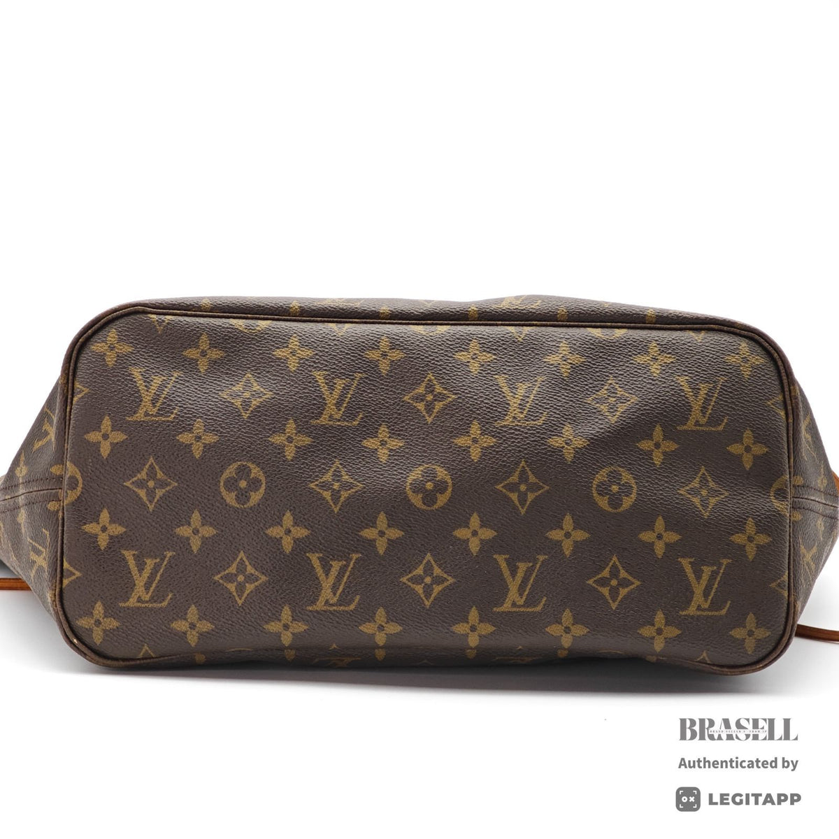 LOUIS VUITTON Monogram Neverfull MM M40156 Tote Bag Brown 【ImportFeeFREE】