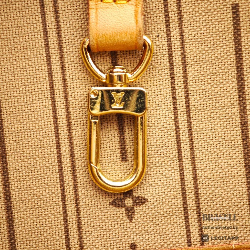 LOUIS VUITTON Monogram Neverfull MM M40156 Tote Bag Brown 【ImportFeeFREE】