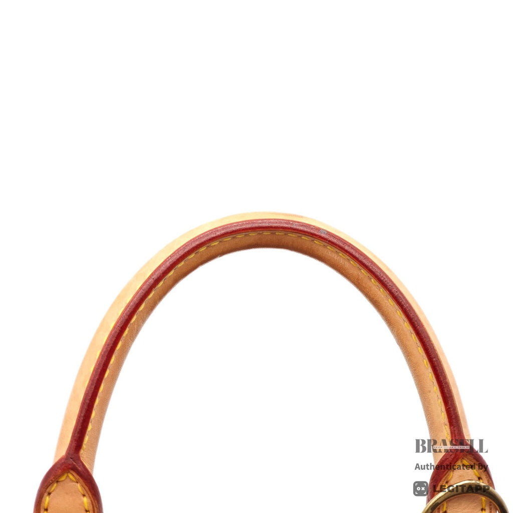 LOUIS VUITTON Monogram Alma M51130 Handbag Brown Padlock & Key【ImportFeeFREE】