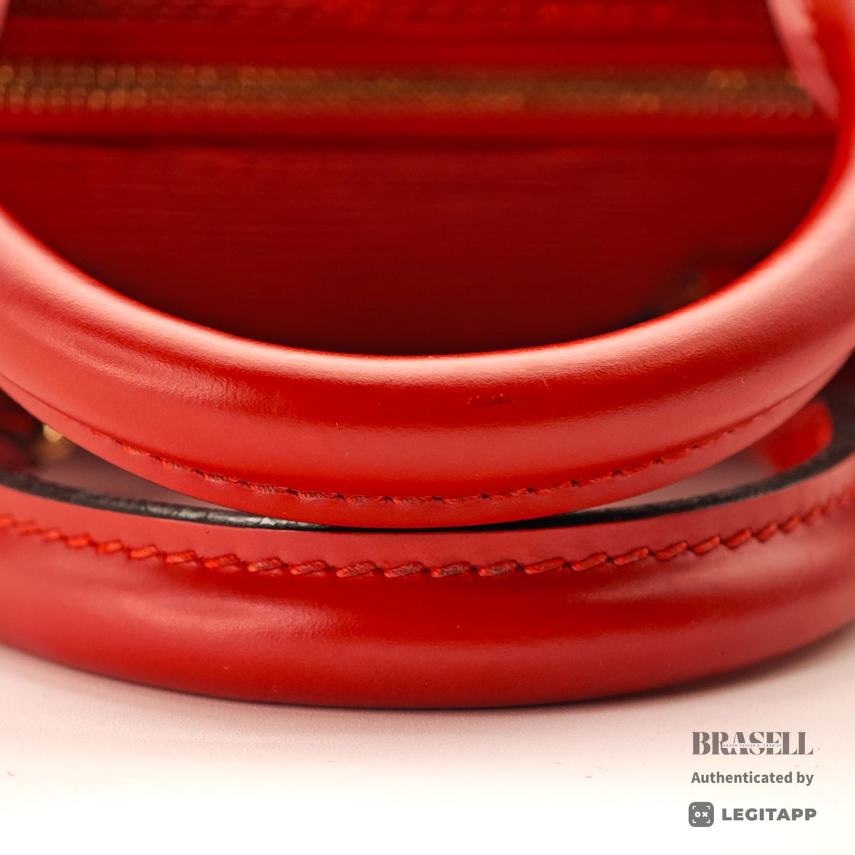 LOUIS VUITTON Epi Speedy 25 M43017 Handbag Red 【ImportFeeFREE】
