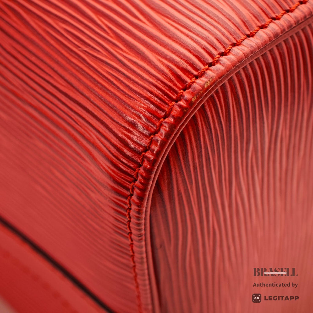LOUIS VUITTON Epi Speedy 25 M43017 Handbag Red 【ImportFeeFREE】
