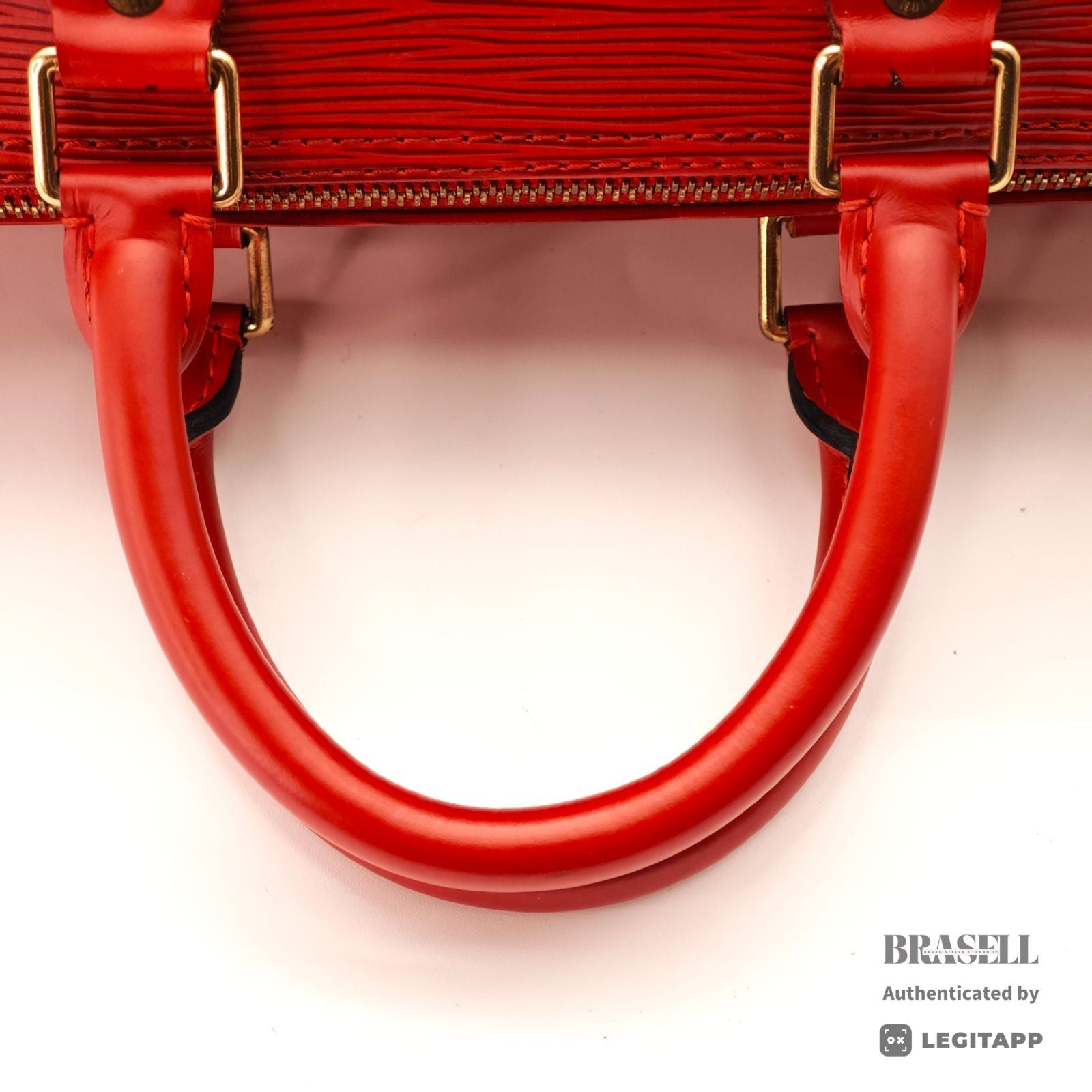 LOUIS VUITTON Epi Speedy 25 M43017 Handbag Red 【ImportFeeFREE】