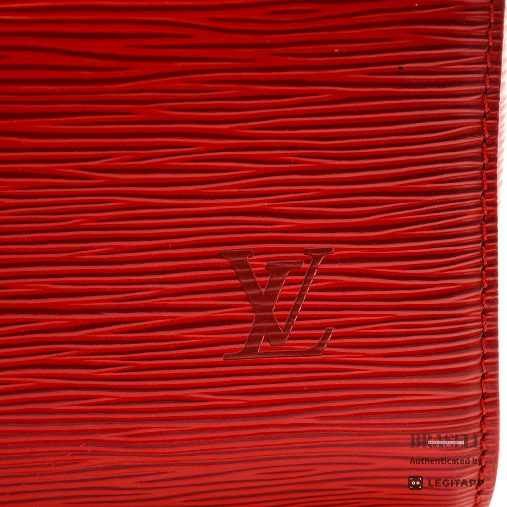 LOUIS VUITTON Epi Speedy 25 M43017 Handbag Red 【ImportFeeFREE】