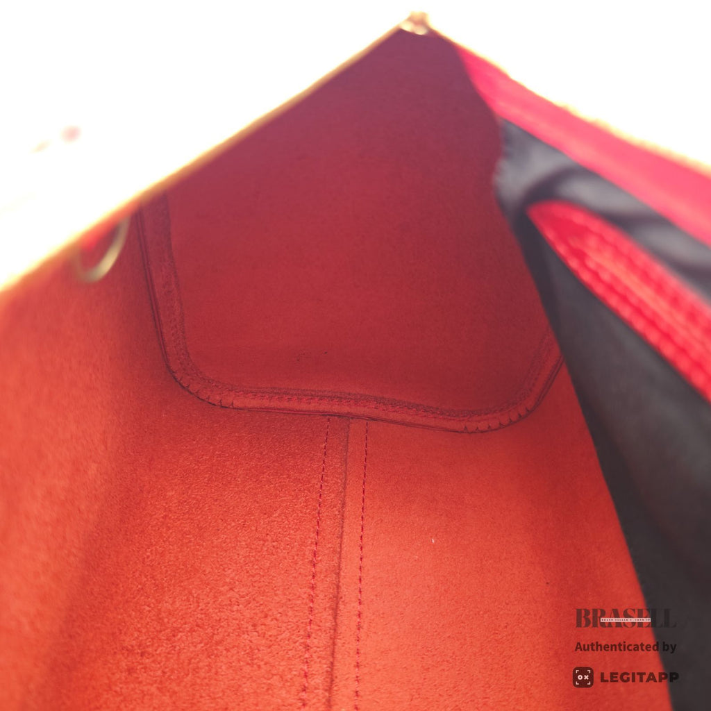 LOUIS VUITTON Epi Speedy 25 M43017 Handbag Red 【ImportFeeFREE】