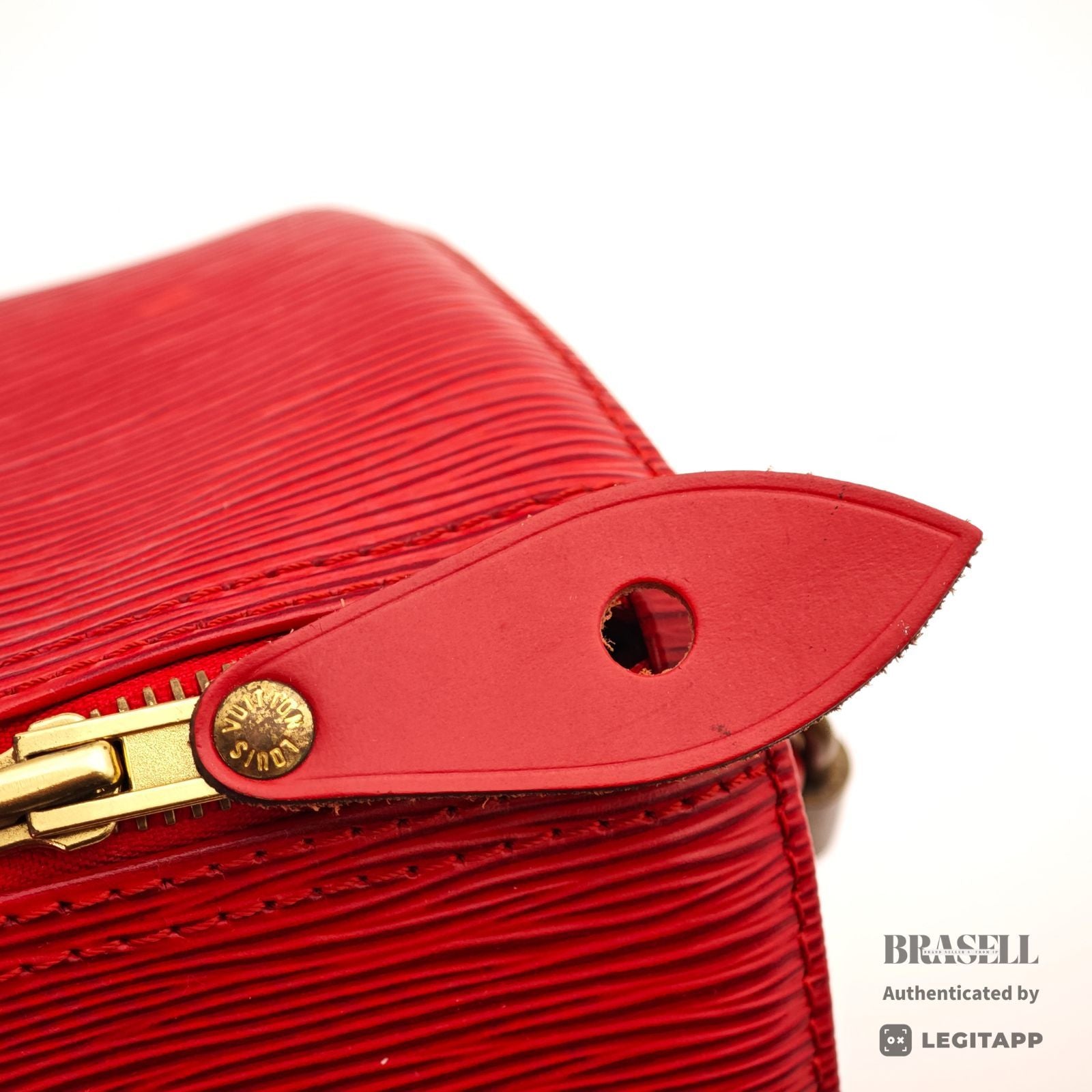 LOUIS VUITTON Epi Speedy 25 M43017 Handbag Red 【ImportFeeFREE】