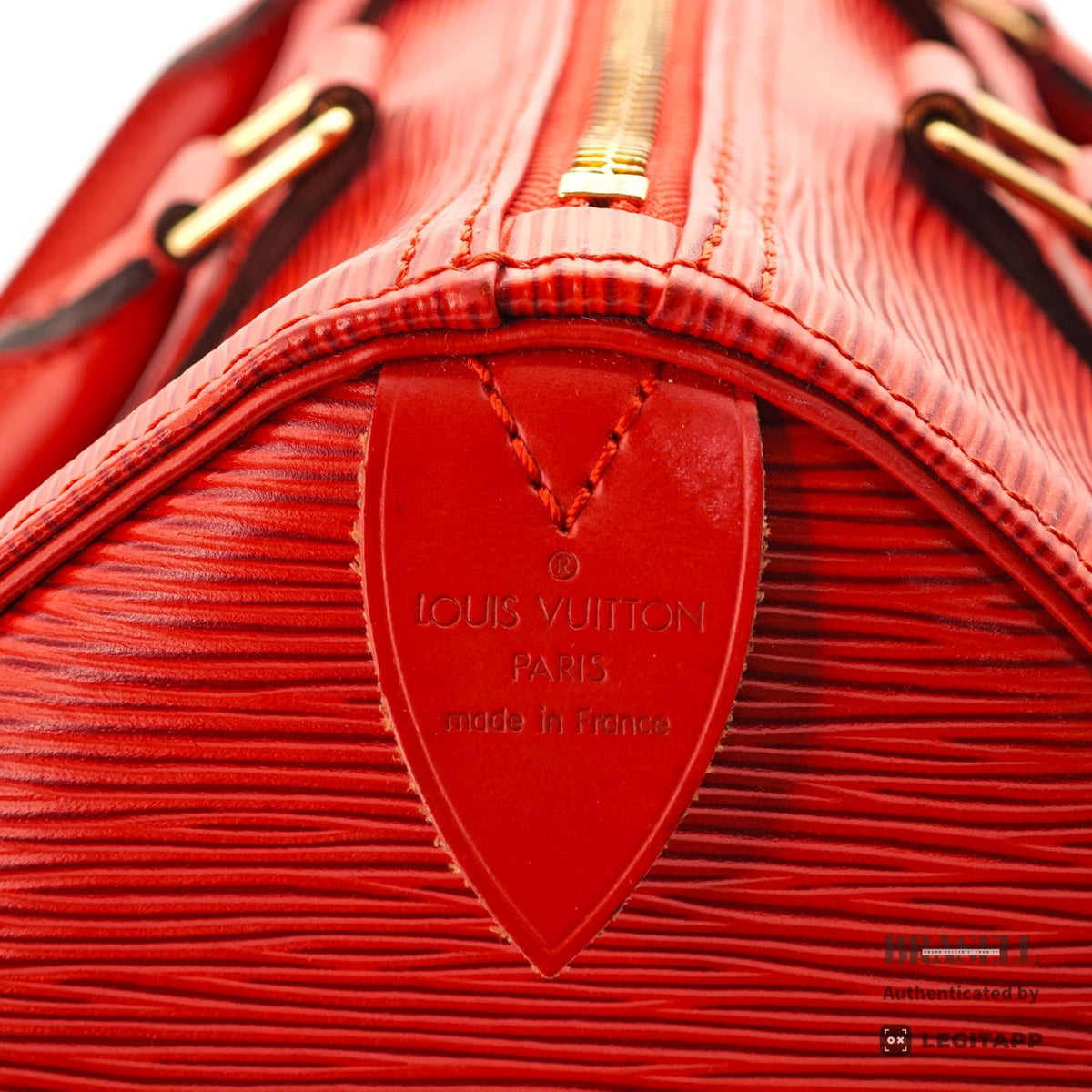 LOUIS VUITTON Epi Speedy 25 M43017 Handbag Red 【ImportFeeFREE】