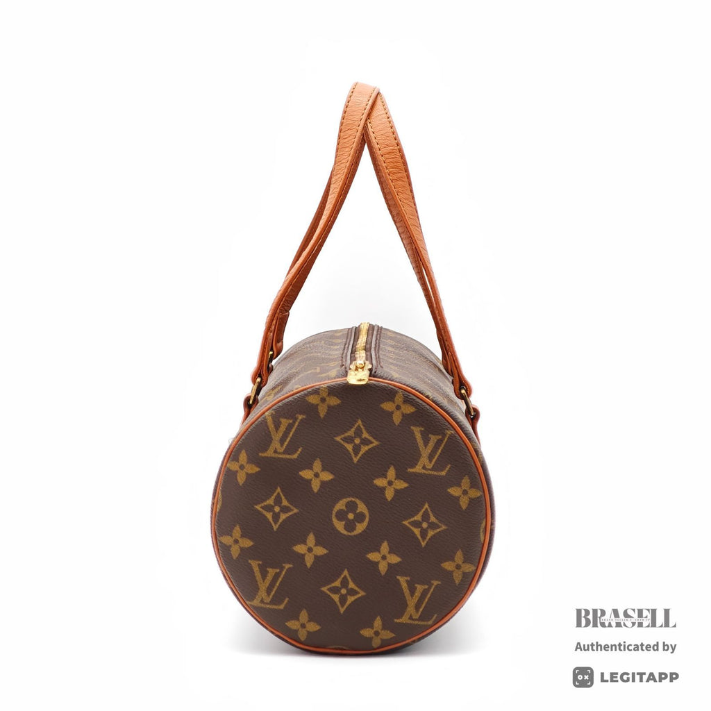 LOUIS VUITTON Papillon 30 M51385 Hand Bag Monogram Canvas Brown【ImportFeeFREE】