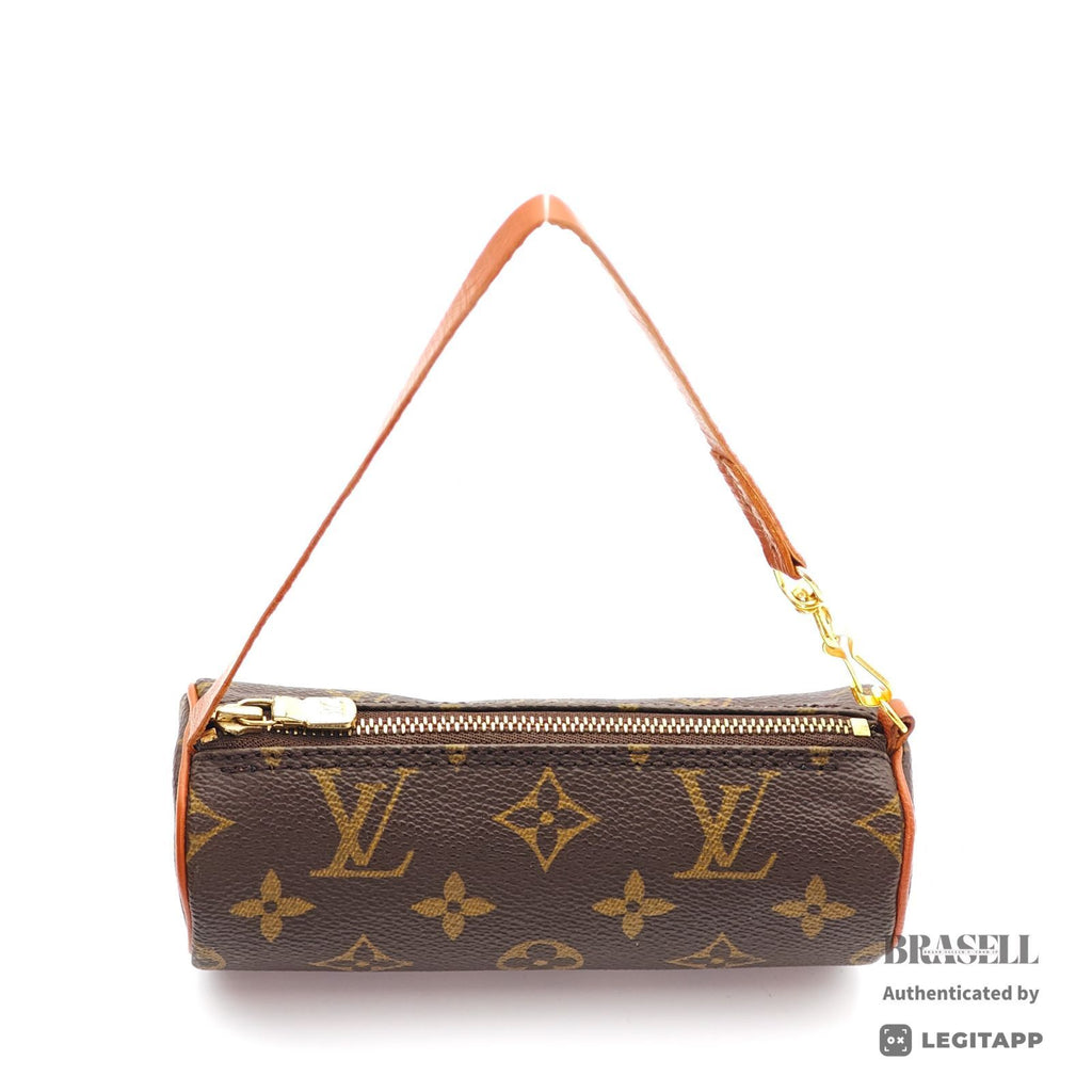 LOUIS VUITTON Papillon 30 M51385 Hand Bag Monogram Canvas Brown【ImportFeeFREE】