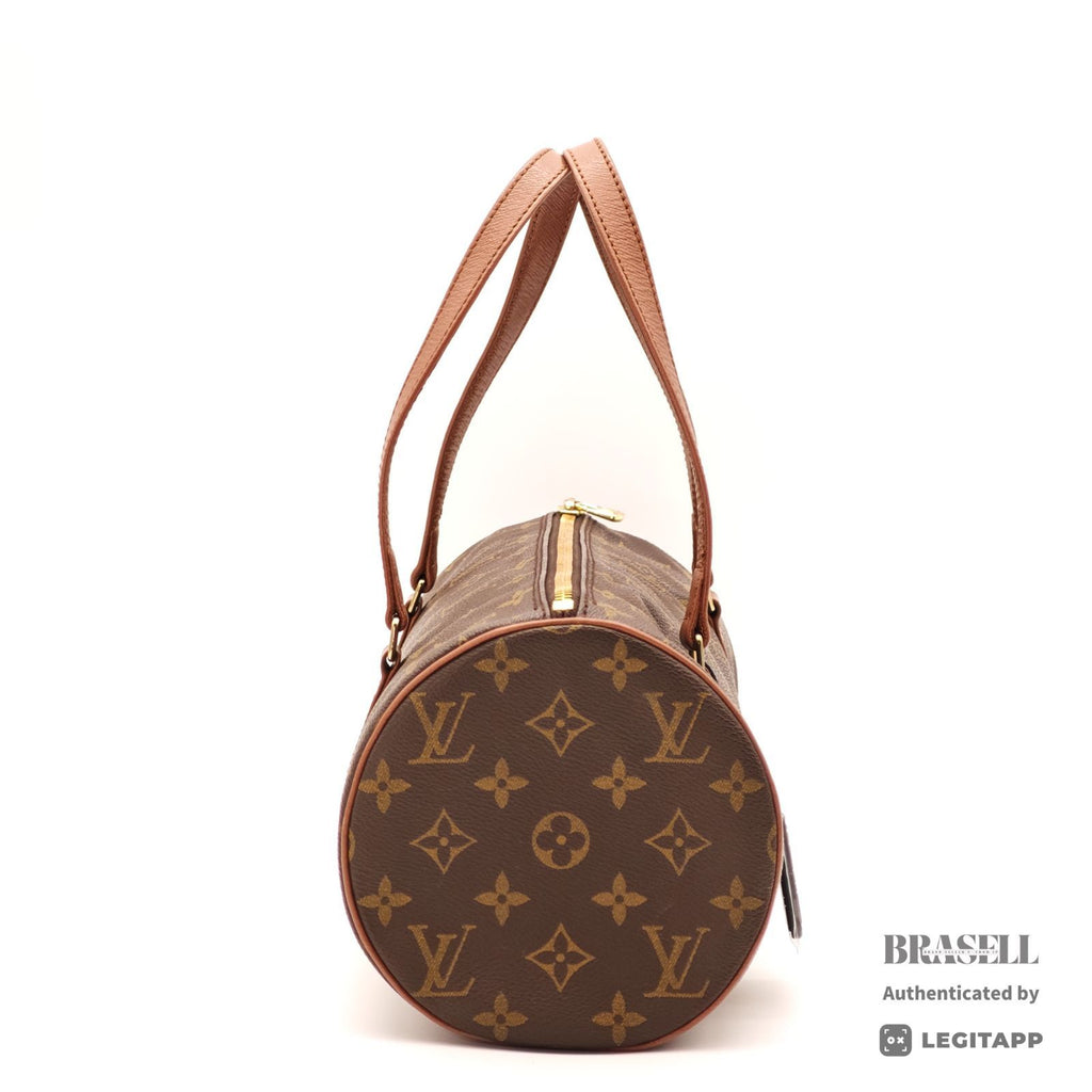 LOUIS VUITTON Papillon 30 M51385 Monogram Canvas Brown Hand Bag【ImportFeeFREE】
