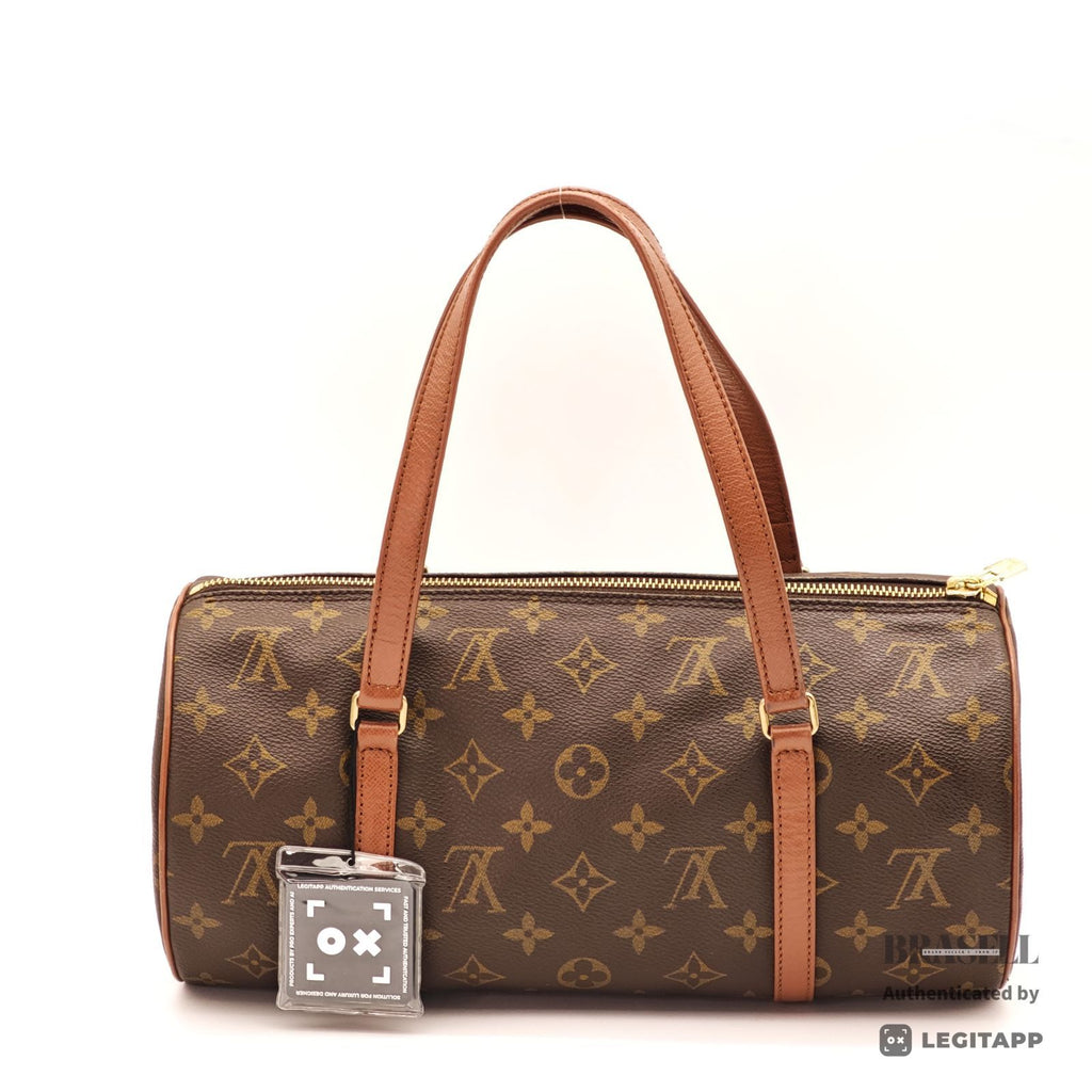 LOUIS VUITTON Papillon 30 M51385 Monogram Canvas Brown Hand Bag【ImportFeeFREE】