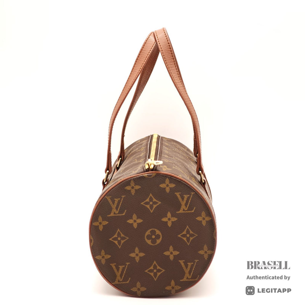 LOUIS VUITTON Papillon 30 M51385 Monogram Canvas Brown Hand Bag【ImportFeeFREE】