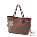 LOUIS VUITTON Damier Ebene Neverfull PM N41359 Tote Bag Brown【ImportFeeFREE】