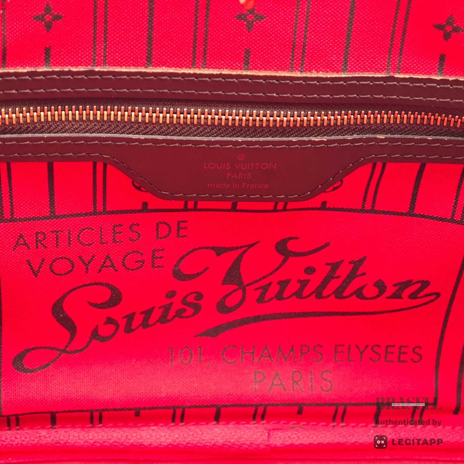 LOUIS VUITTON Damier Ebene Neverfull PM N41359 Tote Bag Brown【ImportFeeFREE】