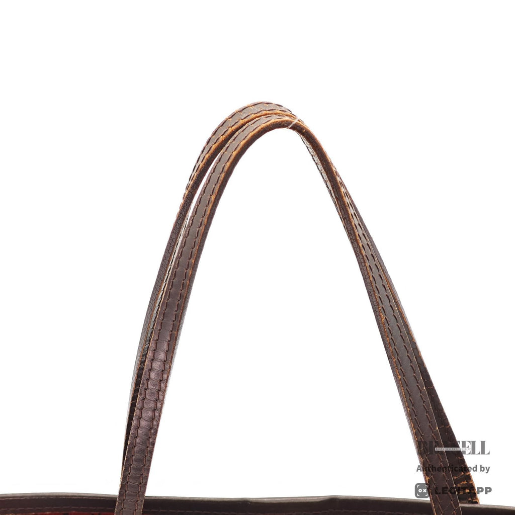 LOUIS VUITTON Damier Ebene Neverfull PM N41359 Tote Bag Brown【ImportFeeFREE】