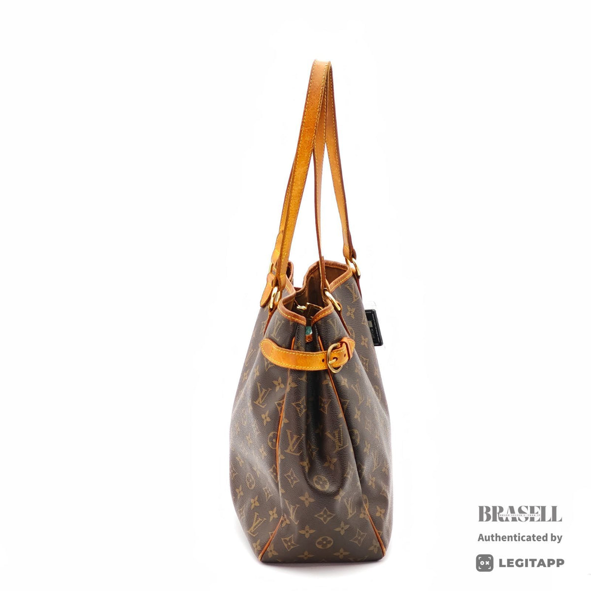 LOUIS VUITTON Monogram Batignolles M51153 Tote Bag Brown Women'【ImportFeeFREE】