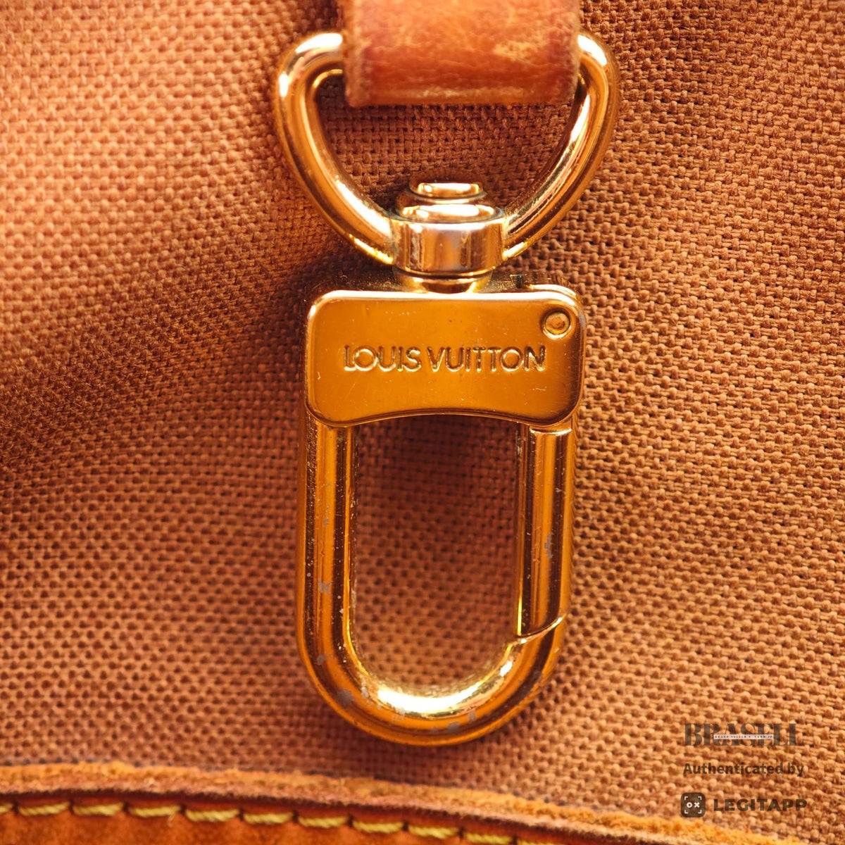 LOUIS VUITTON Monogram Batignolles M51153 Tote Bag Brown Women'【ImportFeeFREE】