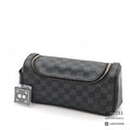LOUIS VUITTON Damier Graphite Toiletry Bag N47625 【ImportFeeFREE】