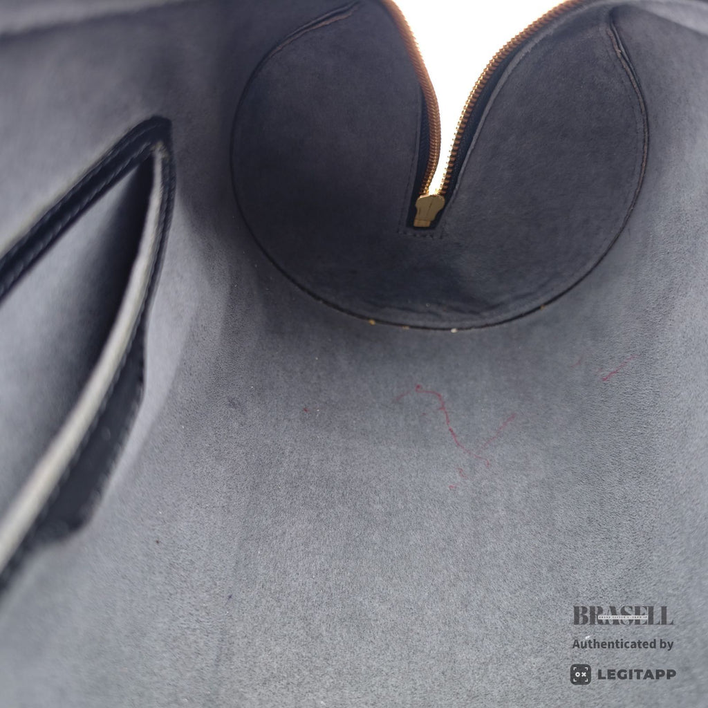 LOUIS VUITTON Epi Soufflot M52222 Handbag Black with Dust Bag【ImportFeeFREE】