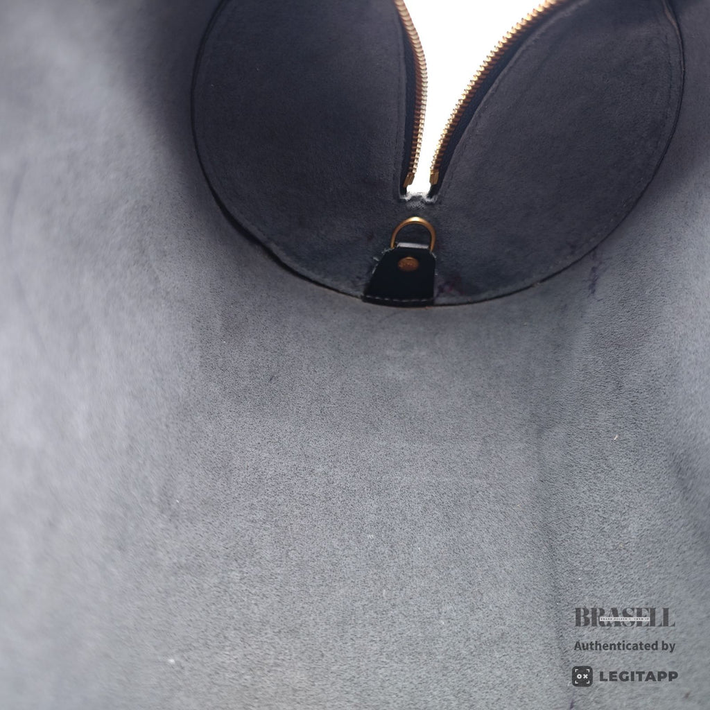 LOUIS VUITTON Epi Soufflot M52222 Handbag Black with Dust Bag【ImportFeeFREE】
