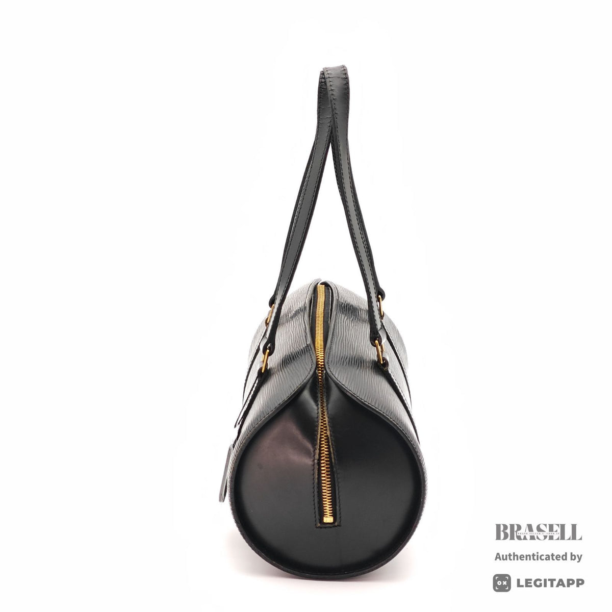 LOUIS VUITTON Epi Soufflot M52222 Handbag Black with Dust Bag【ImportFeeFREE】