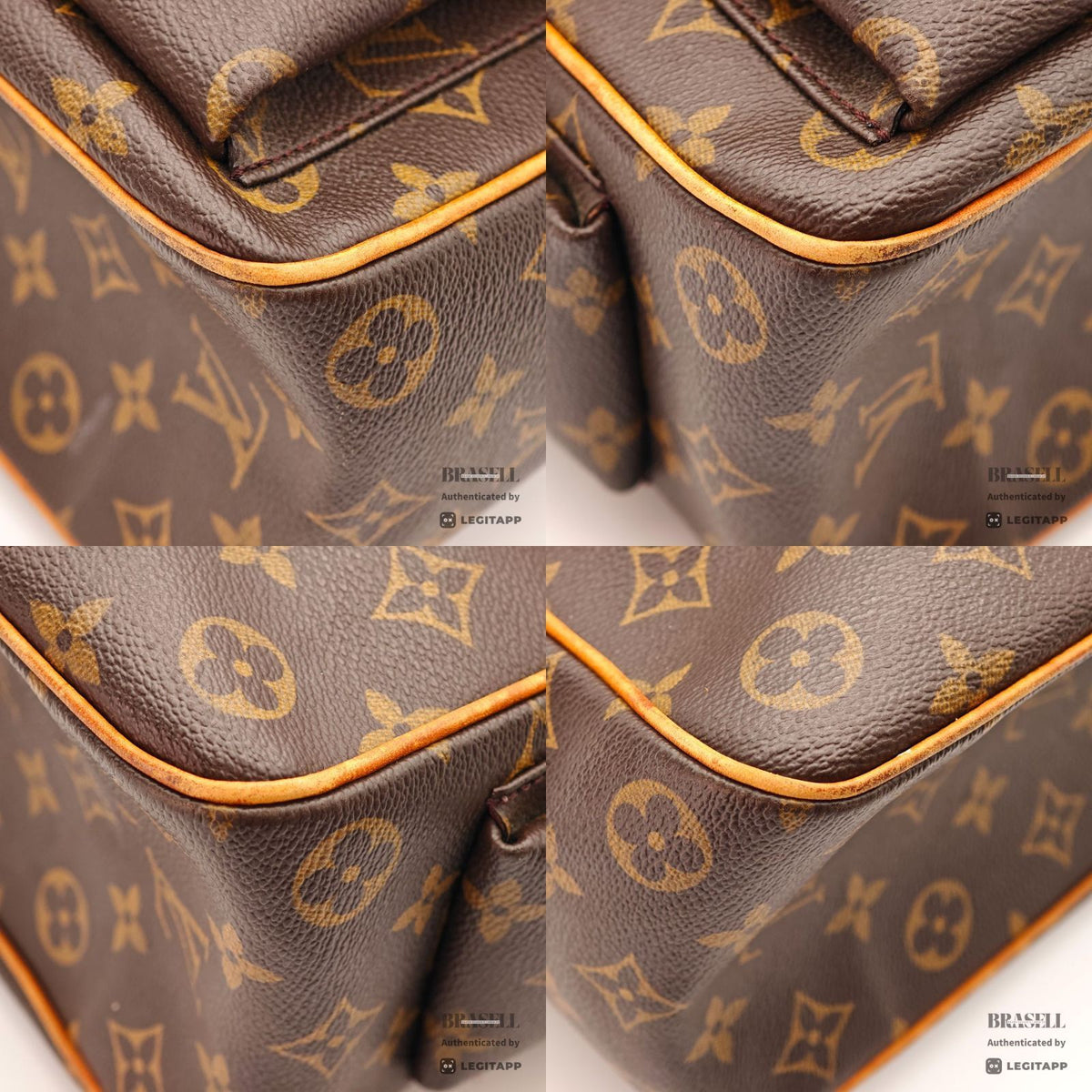 LOUIS VUITTON Monogram MultipliCit M51162 Handbag Brown Women'【ImportFeeFREE】