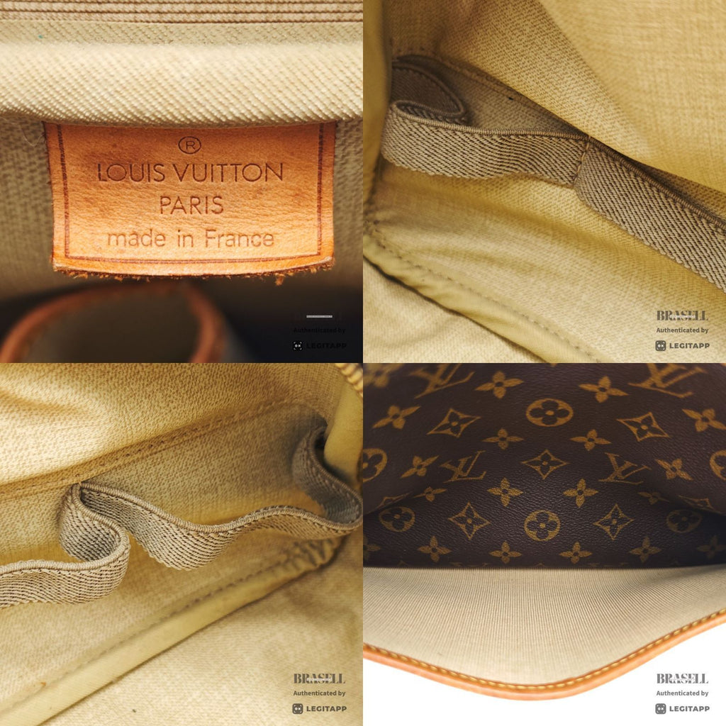 LOUIS VUITTON Deauville Monogram Canvas Brown Hand Bag M47270 【ImportFeeFREE】