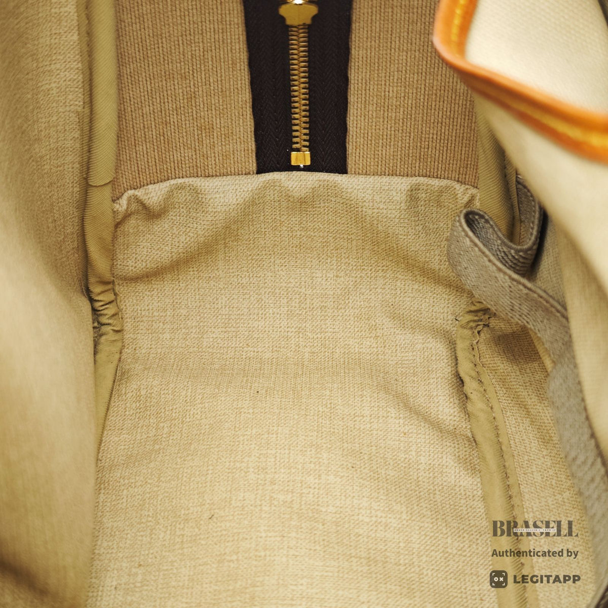 LOUIS VUITTON Deauville Monogram Canvas Brown Hand Bag M47270 【ImportFeeFREE】