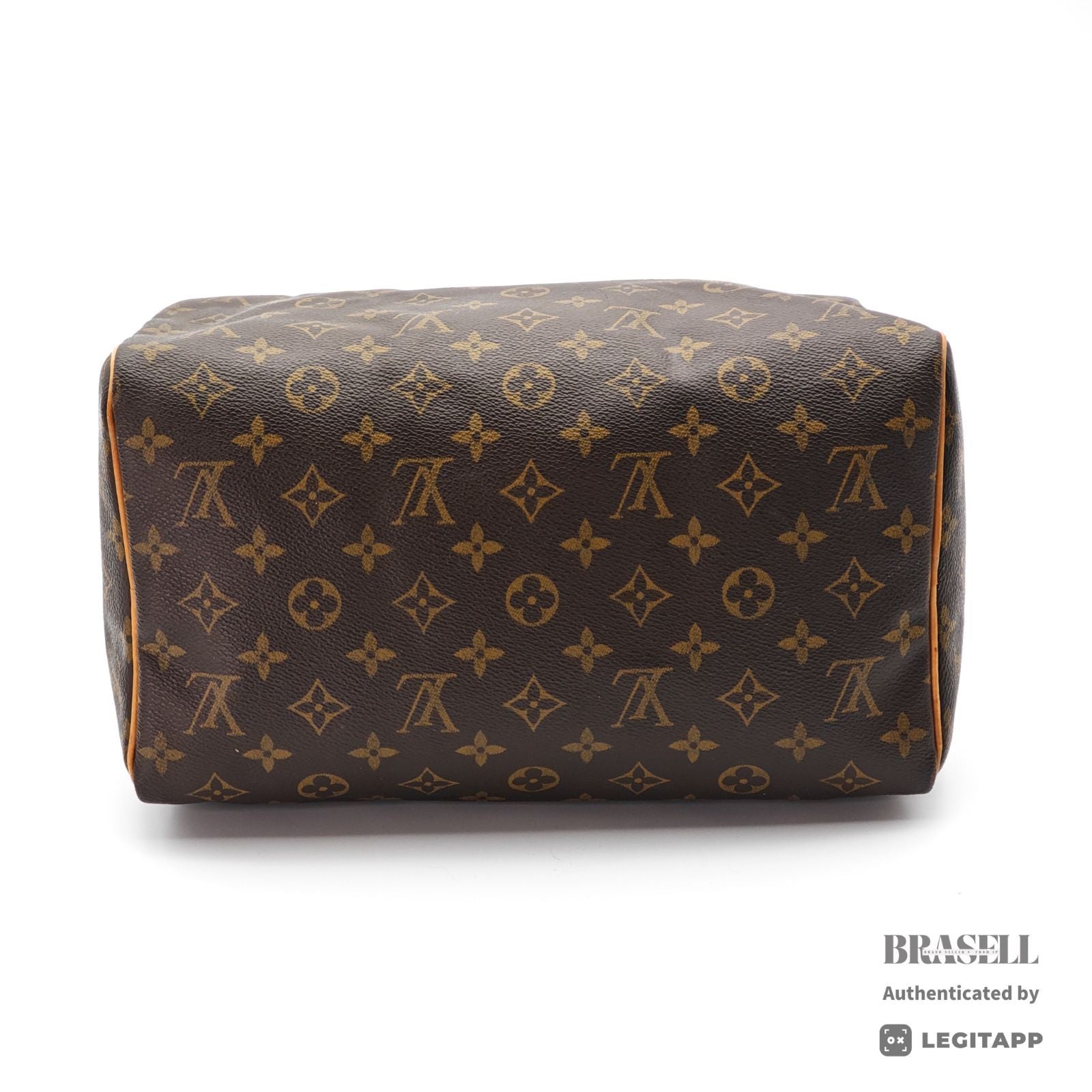 LOUIS VUITTON Speedy 30 Handbag Monogram Canvas Brown M41108 【ImportFeeFREE】