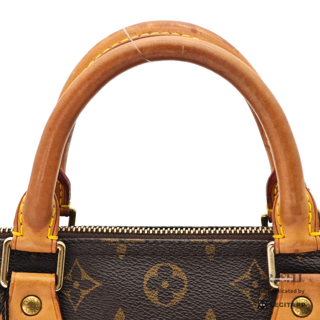 LOUIS VUITTON Speedy 30 Handbag Monogram Canvas Brown M41108 【ImportFeeFREE】