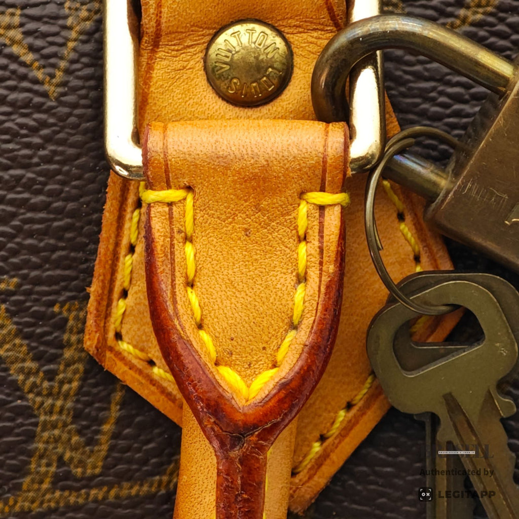 LOUIS VUITTON Speedy 30 Handbag Monogram Canvas Brown M41108 【ImportFeeFREE】