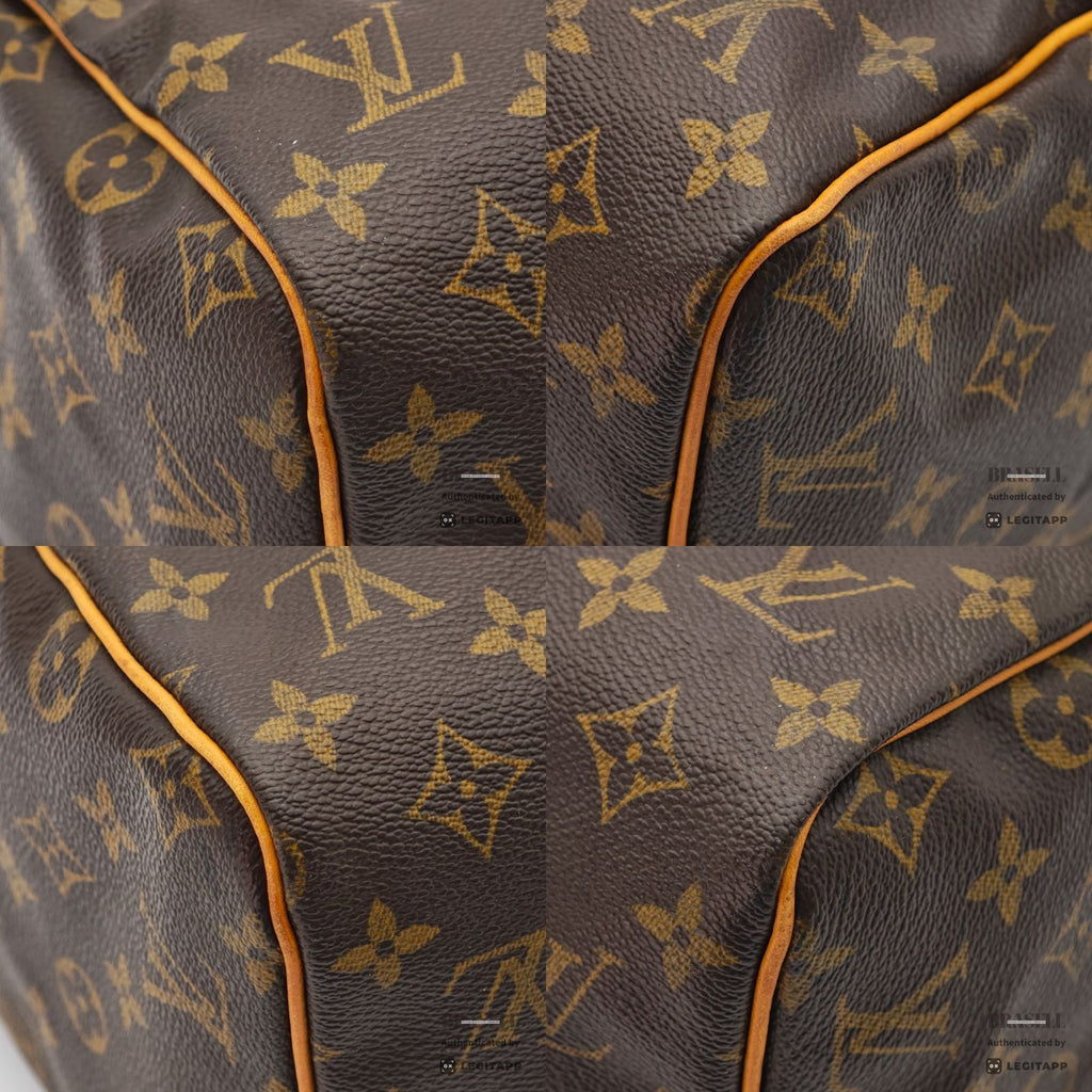 LOUIS VUITTON Speedy 30 Handbag Monogram Canvas Brown M41108 【ImportFeeFREE】