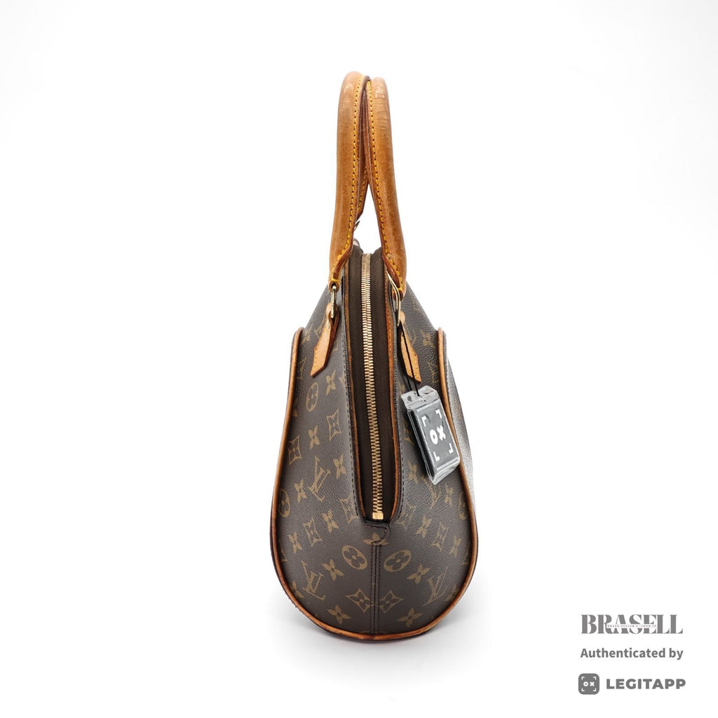 LOUIS VUITTON Ellipse PM Monogram Canvas Brown Handbag M51127 【ImportFeeFREE】