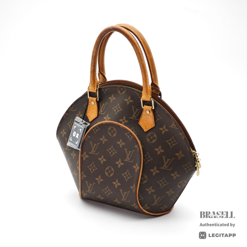 LOUIS VUITTON Ellipse PM Monogram Canvas Brown Handbag M51127 【ImportFeeFREE】