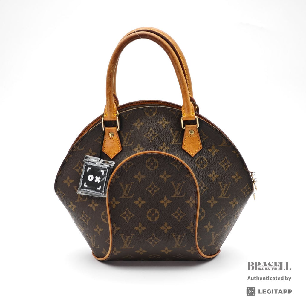 LOUIS VUITTON Ellipse PM Monogram Canvas Brown Handbag M51127 【ImportFeeFREE】