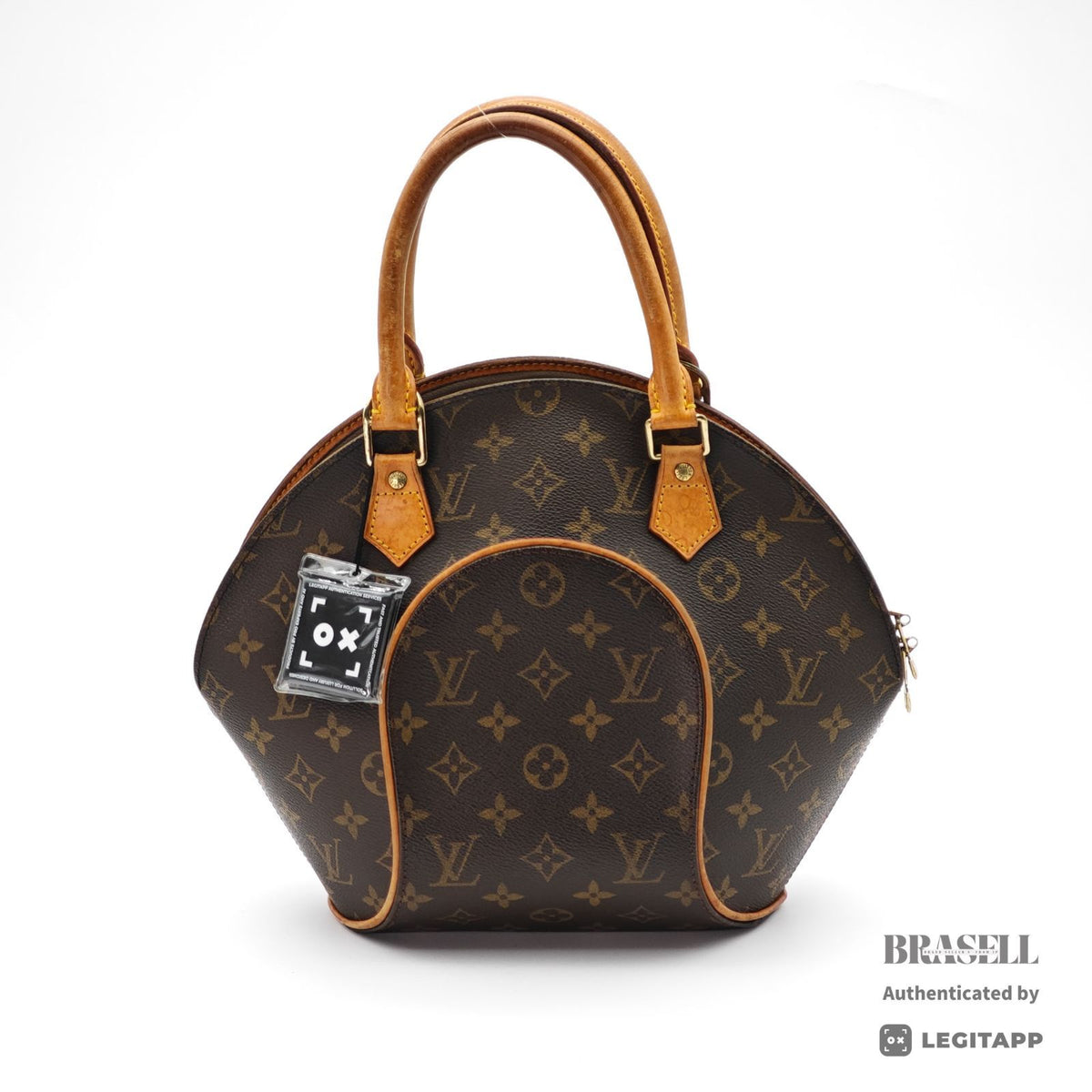 LOUIS VUITTON Ellipse PM Monogram Canvas Brown Handbag M51127 【ImportFeeFREE】