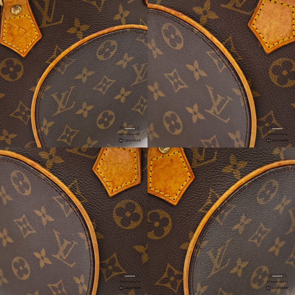 LOUIS VUITTON Ellipse PM Monogram Canvas Brown Handbag M51127 【ImportFeeFREE】