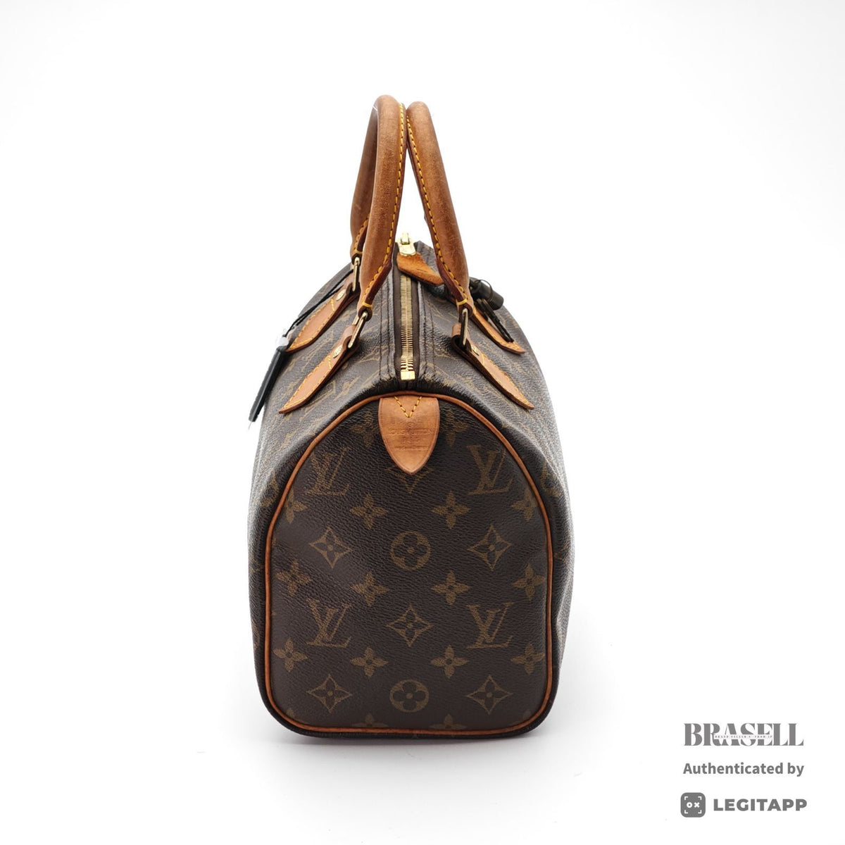 LOUIS VUITTON Speedy 25 M41528 Hand Bag Monogram Canvas Brown 【ImportFeeFREE】