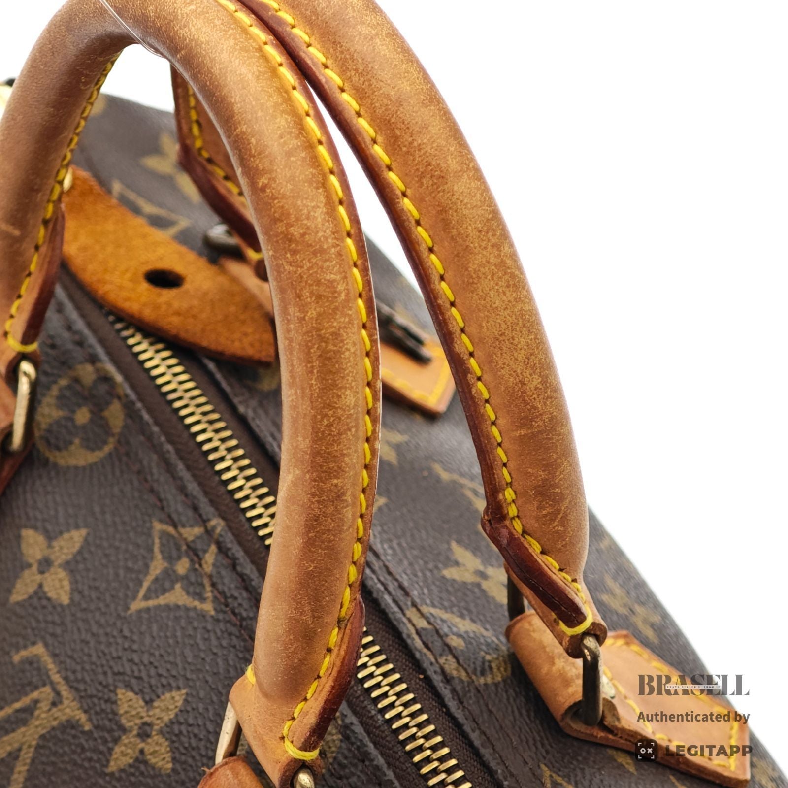 LOUIS VUITTON Speedy 25 M41528 Hand Bag Monogram Canvas Brown 【ImportFeeFREE】