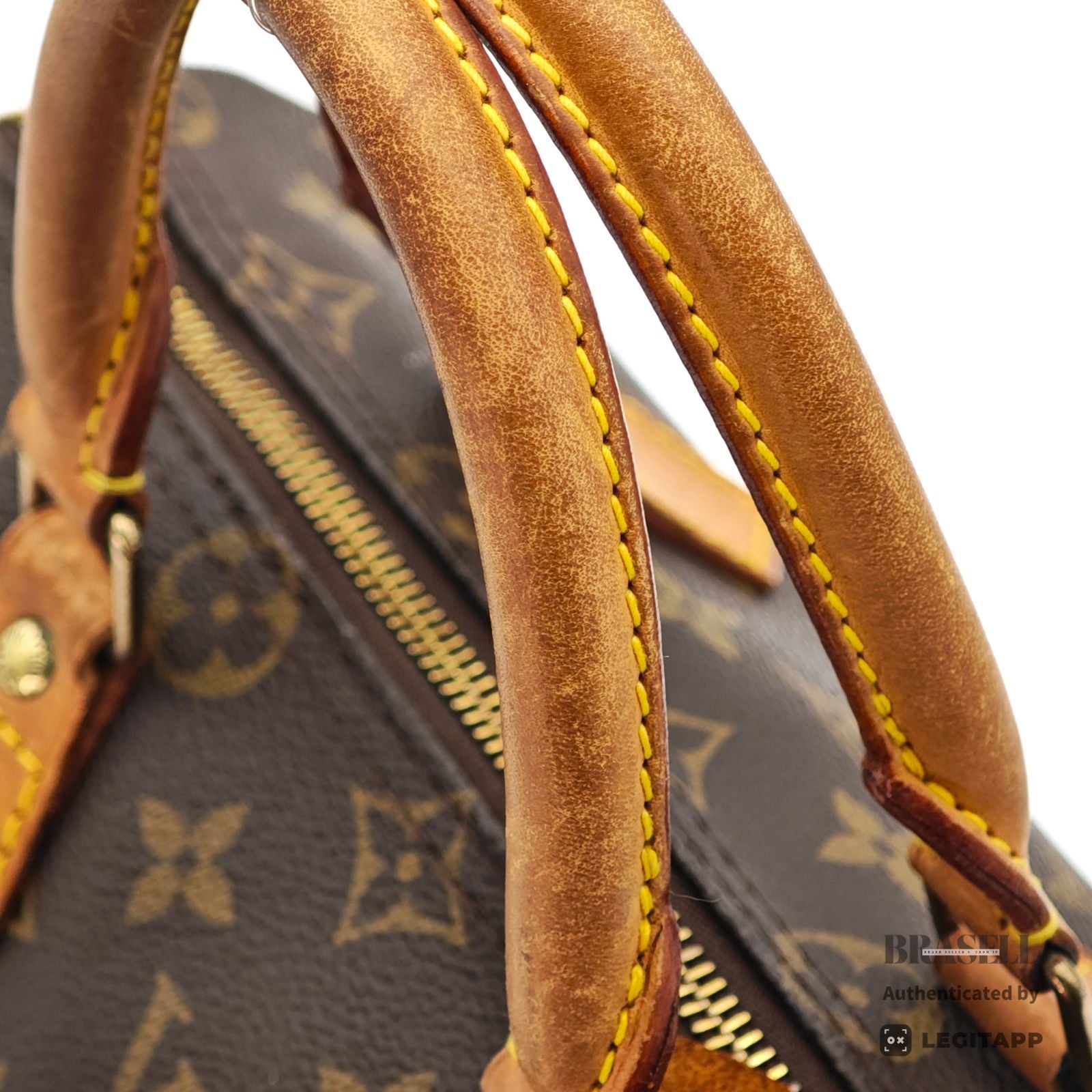 LOUIS VUITTON Speedy 25 M41528 Hand Bag Monogram Canvas Brown 【ImportFeeFREE】