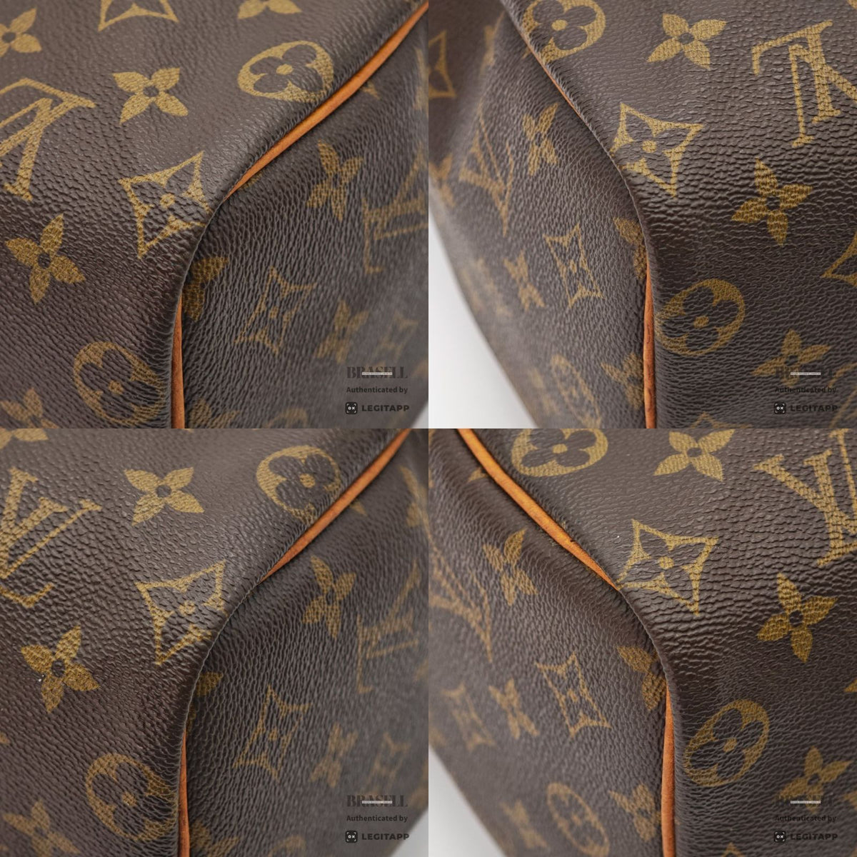 LOUIS VUITTON Speedy 25 M41528 Hand Bag Monogram Canvas Brown 【ImportFeeFREE】